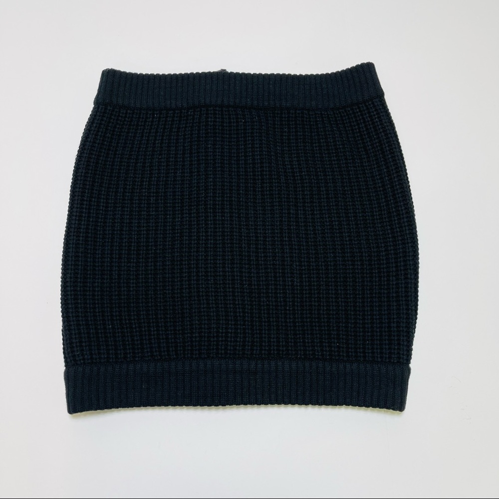 Lululemon Falling Freely Neck Warmer Scarf Knit Zip Up Black OS - Picture 8 of 8